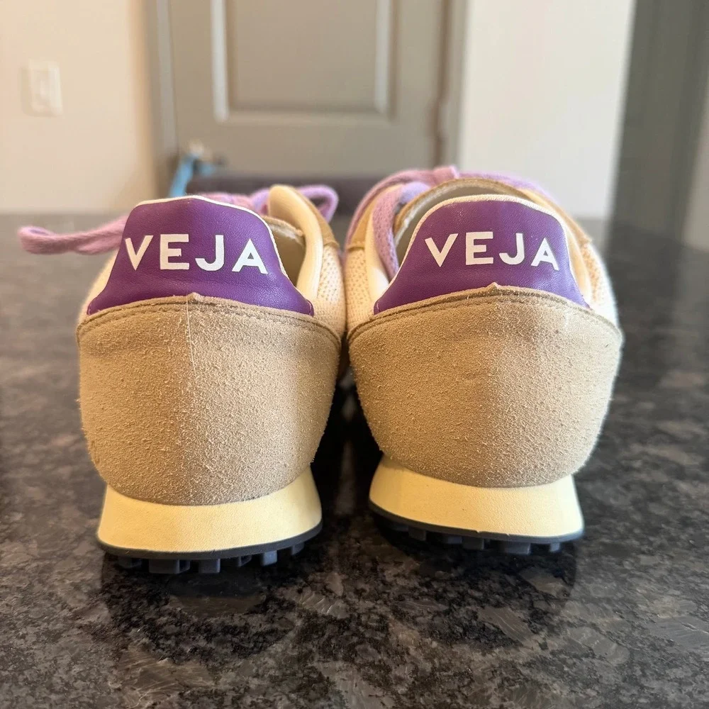 Veja SDU J-Mesh Sneakers Tan‎ Purple Size 6